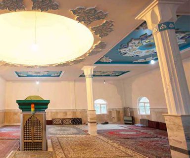 نمای داخلی امامزاده زین العابدین (ع) مشاء دماوند