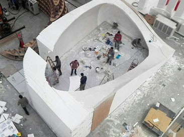 غرفه شرکت پایدار پی سازه نمایشگاه صنعت ساختمان – ایران مال